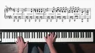 Beethoven “Moonlight Sonata” 3rd mov. (v. 2)  Paul Barton, FEURICH piano