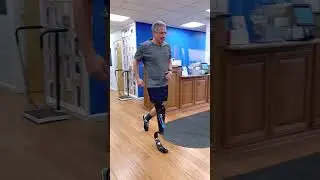 Jeff Running with a Prosthetic Leg | Below-Knee Gait