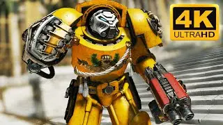 IMPERIAL FISTS TERMINATOR vs TYRANIDS - Warhammer 40,000: Space Marine 2 (4K, Mod)