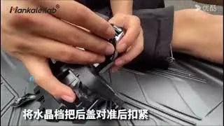 How to install Crystal Gear Shift Knob Kit For BMW X3 X4 X5 X6 X7 1 2 3 4 5 6 7 Series