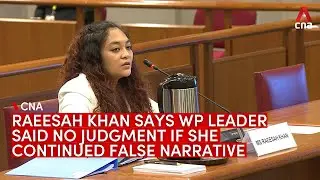 Raeesah Khan says WP's Pritam Singh told her 
