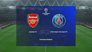 2K | Arsenal x PSG Champions League | Gameplay Ultrarealism | Pes 21 PC