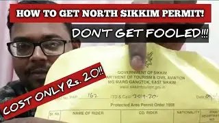 How to get Permit for North Sikkim WITHOUT any AGENTS! | FULL EXPLANATION | The Cruise Life