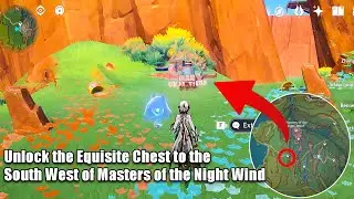 Painted Stones Exquisite Chest Puzzle in Masters of the Night Wind | Genshin Impact 5.2