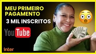 MEU 1° PAGAMENTO DO YOUTUBE?🥹 QUANTO RECEBI💸