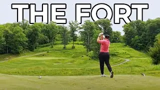 We Played the #3 Public Golf Course in Indiana! | The Fort Golf Vlog