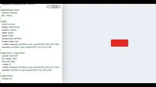 How to Create On/Off Toggle Switch by using Pure  CSS and HTML - MR-CODE 2020