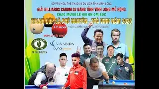 [BK] Phương Vinh (Ph&uacute;c Thịnh) vs Quốc Th&iacute;ch (Cafe Nguy&ecirc;n) |  GIẢI BILLIARDS 3C C&Uacute;P CAFE NGUY&Ecirc;N 2025