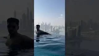 Bucket list ✅ Aura skypool Dubai, world&rsquo;s largest 360 infinity pool #dubai #shorts