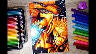 Drawing NARUTO Six Paths Sage Kurama Mode  | Wifey Arts