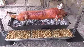 Porcelet a la broche, les papilles du gourmet