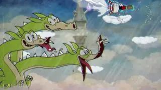 Cuphead - Grim Matchstick Boss Fight 4K 60FPS (A Grade - No Damage)