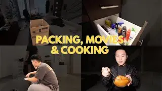 packing another part of the house, watching PRIMATE & cooking curry