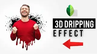 3d dripping effect snapseed | Photo Editing Tutorial
