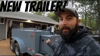 Купил совершенно новый прицеп-заправщик Thunder Creek (EV990)