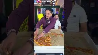 Guess The Bollywood Stars By Their Merge Picture 🤯 & Eat World's Largest Pizza 🤩🍕 | P-3 | #shorts