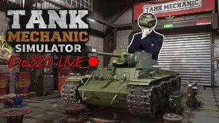 Literally watching paint dry in Tank Mechanic Simulator!