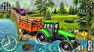 Desi Crazy Tractor Farming In Simulator Game - Indian Farming 3D Tractor - Tractor Android Gameplay