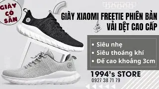 Gi&agrave;y Xiaomi Freetie phi&ecirc;n bản Vải Dệt cao cấp - Gi&agrave;y Xiaomi đ&aacute;ng mua nhất 2024
