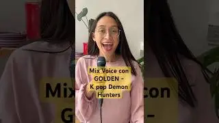 Tips para alcanzar agudos m&aacute;s f&aacute;cil 🎤 con Golden - Kpop Demon Hunters. #kpop #mixvoice