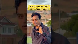 🧬Top 5 Molecular Biology Topics for CSIR JRF Life Science Exam 2025! 🧬📚 #ifas #kcsir