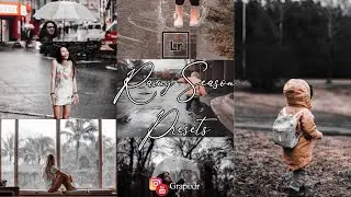 Rainy Season Presets - Lightroom Mobile Presets | Ep. 05 | Free DNG Preset | Grapixlr!