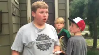 Cleaning the garage // Kid breaks his face on tennis racket // Cruising Woodward in the 240sx