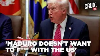 LIVE | Trump Drops The F-Bomb On Venezuela Leader, Stuns Zelensky, 