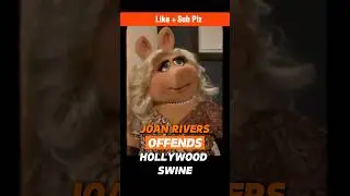 Joan Rivers Destroys Miss Piggy on Live TV! 🐷💅 #FashionPolice #Muppets #ClapbackQueen