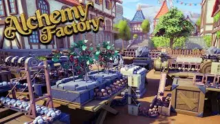 This AUTOMATION Game Is Way To Addicting || Alchemy Factory Ep.1