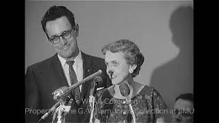 Mills And Travis Elementary Schools Hold Press Conference On School Integration - September 1961