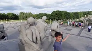 Visit Frogner park Oslo Norway