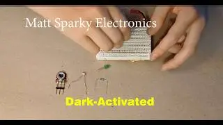How to Make a 2N3904 Dark Activated Light (the normal way)