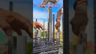 Column Coupling #work #column #rod #reinforcement #coupler #columncoupler #columncoupling