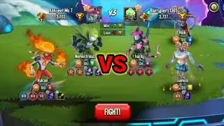 Super Dream & Sapman VS 3 mythic monster / 2 VS 3 / who won / monster legends gameplay