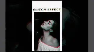 Perfect Glitch Effect - Photoshop tutorial ✅ #shortsfeed #shorts #short
