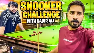 🎯 Crazy Snooker Challenge with Nadir Ali 😂 | Haar Kis Ki Hui?