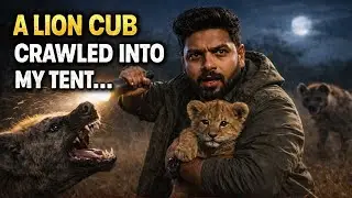 A Lion Cub Slept in My Sleeping Bag&hellip; Then Hyenas Surrounded Us | True Survival Story #wildliferescue