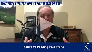 Active vs Pending Homes Pace Trend