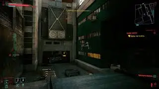 Cyberpunk 2077 glitch - Invisible platform
