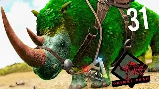 Double Fey Creatures Taming 😱 | Woolly Rhino & Dire Wolf in ARK Primal Fear Hindi Gameplay [EP-31]