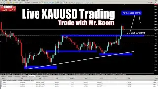 Live XAUUSD Trading- Mr. Boom's Trading Strategy || FX Billionaire Hub
