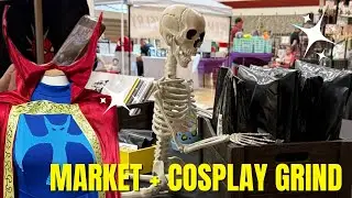 Artist Vlog | Vending a local market + Building my first ever cosplay outfit
