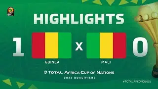 HIGHLIGHTS | #TotalAFCONQ2021 | Round 5 - Group A: Guinea 1-0 Mali