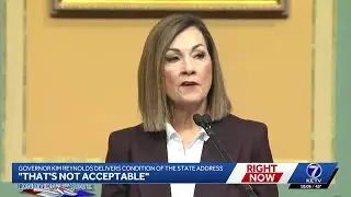 Iowa Governor outlines priorities in 2026 Condition of the State Address