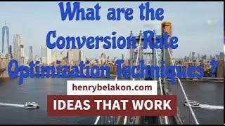 What are the Conversion Rate Optimization Techniques ? #conversionrateoptimization #growthhacking