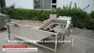 Amaranth Bubble Washing Machine For Leafy Vegetables