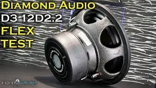 Diamond Audio D3 12D2.2 SUBWOOFER FLEX TEST DEMO 4k
