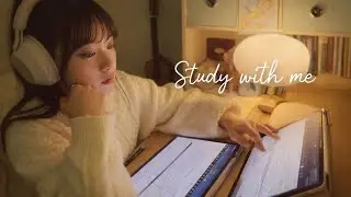 study with me | live | calm focus time