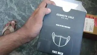 UNBOXING OF Cotton Anti Pollution  MASK( 6 Layer Resuable )